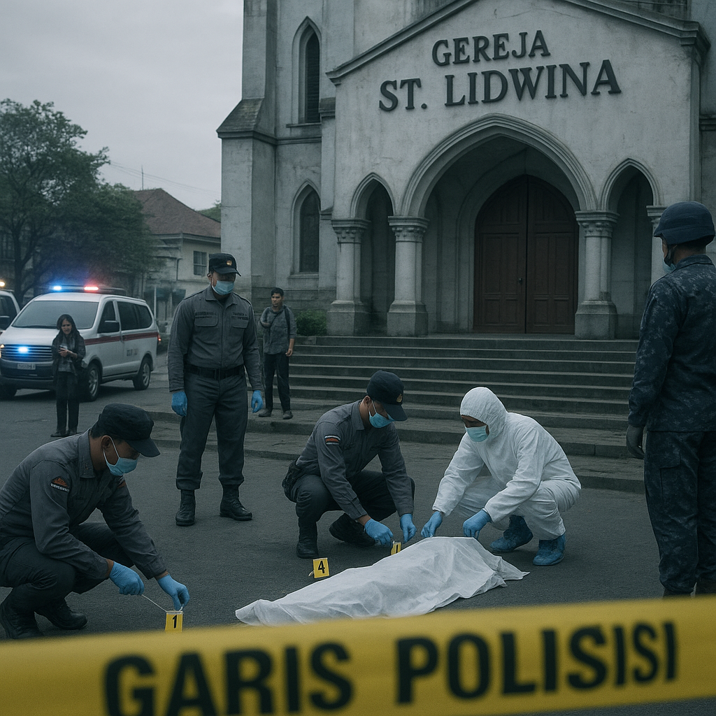 Penembakan Perwira TNI di Gereja St Lidwina Ungaran