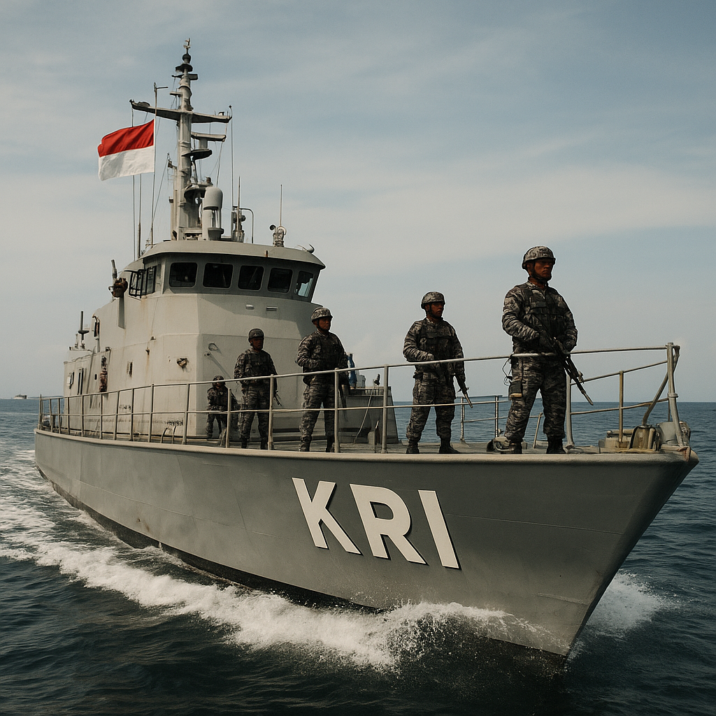 TNI AL Gelar Patroli Rutin Perkuat Pengamanan Perairan Natuna