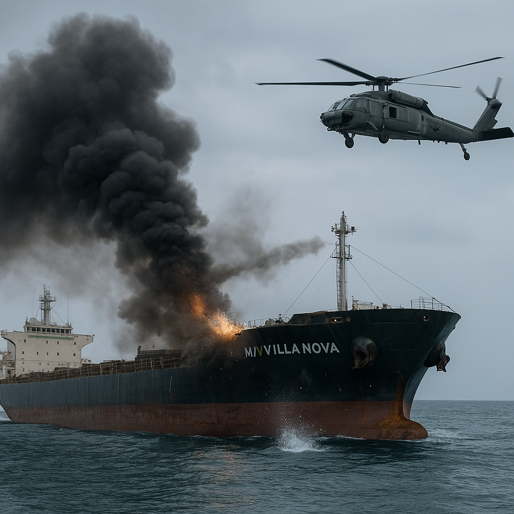 Kapal Kargo Panama Dilumpuhkan AS Usai Coba Terobos Blokade Iran di Teluk Oman