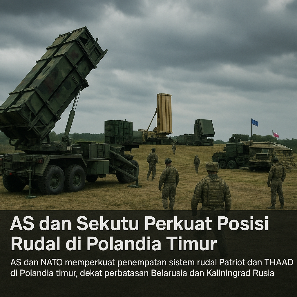 AS dan Sekutu Perkuat Posisi Rudal di Polandia Timur