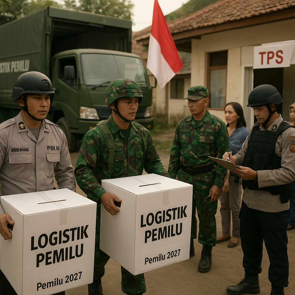 Polri dan TNI Kerahkan Pasukan Pengamanan Pemilu Serentak 2027