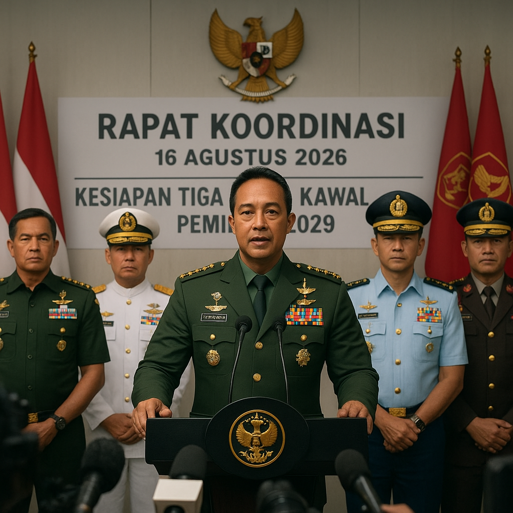 Panglima TNI: Kekuatan Tiga Matra Siap Kawal Pemilu 2029
