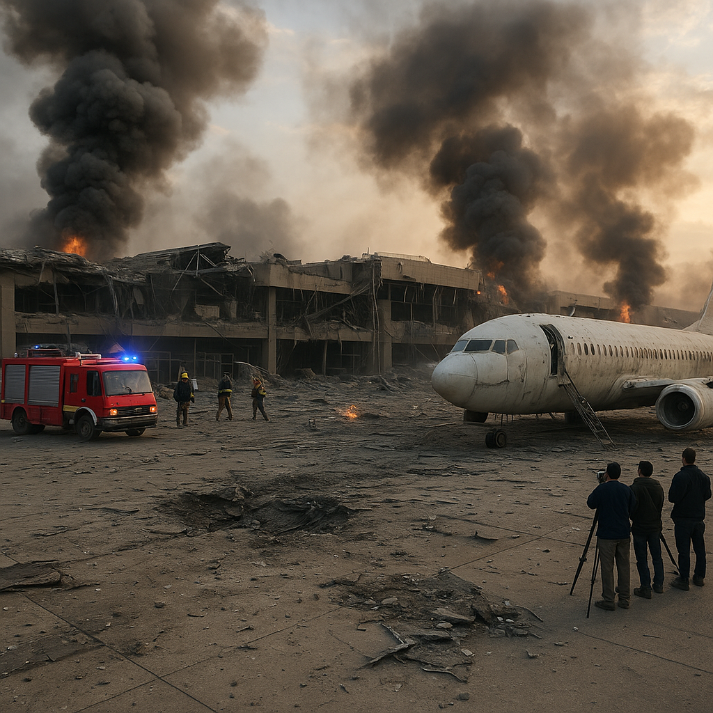 Rudal Israel Tembak Sasar Bandar Udara Aleppo Suriah