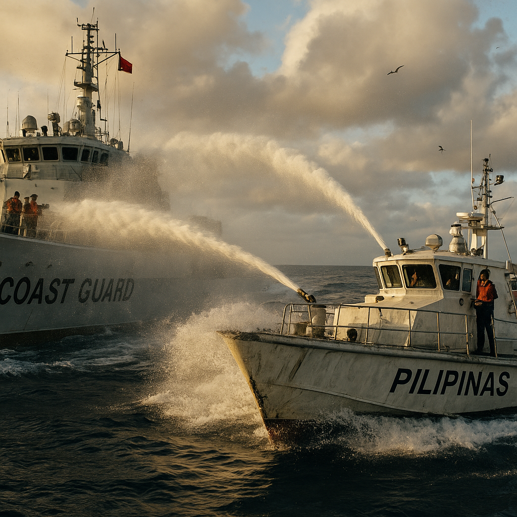 Angkatan Laut Filipina: Kapal China Bentrok Keras dengan Kapal Patroli Filipina di Bajo de Masinloc