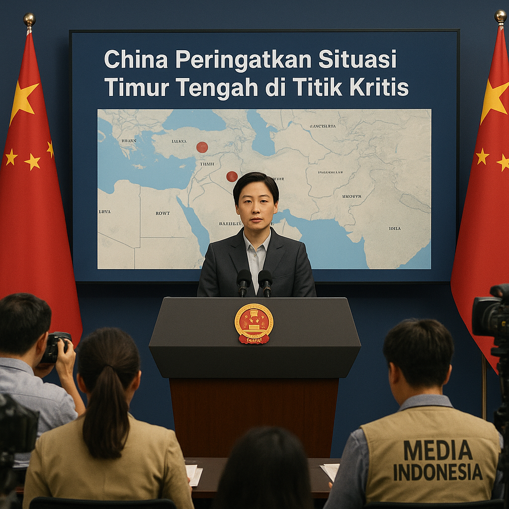 China Peringatkan Situasi Timur Tengah di Titik Kritis