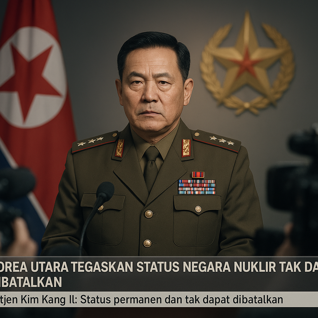 Korea Utara Tegaskan Status Negara Nuklir Tak Dapat Dibatalkan
