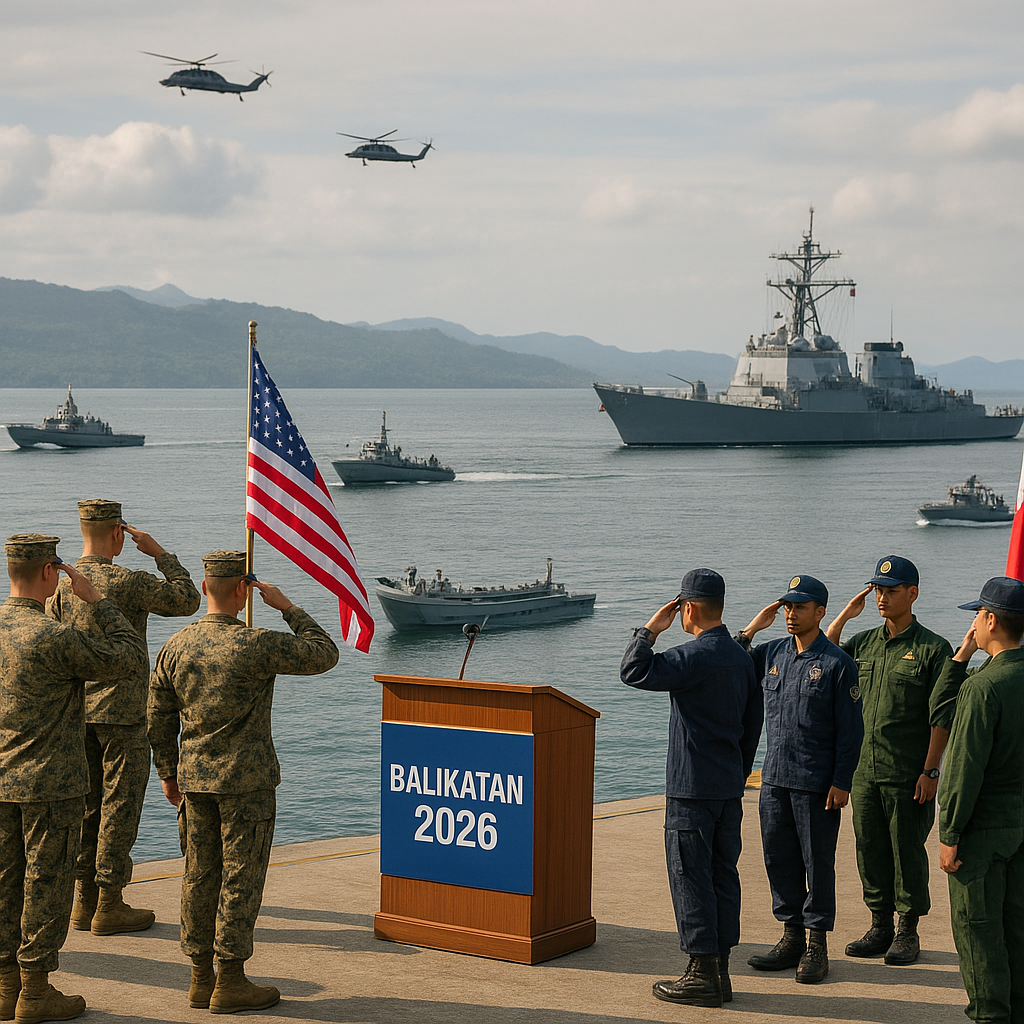 Latihan Militer Gabungan AS-Filipina 'Balikatan 2026' Resmi Dibuka, Fokus Pertahanan Maritim
