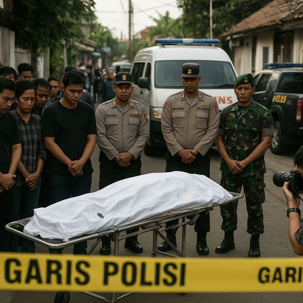 Prajurit TNI Gugur akibat Pengeroyokan di Depok