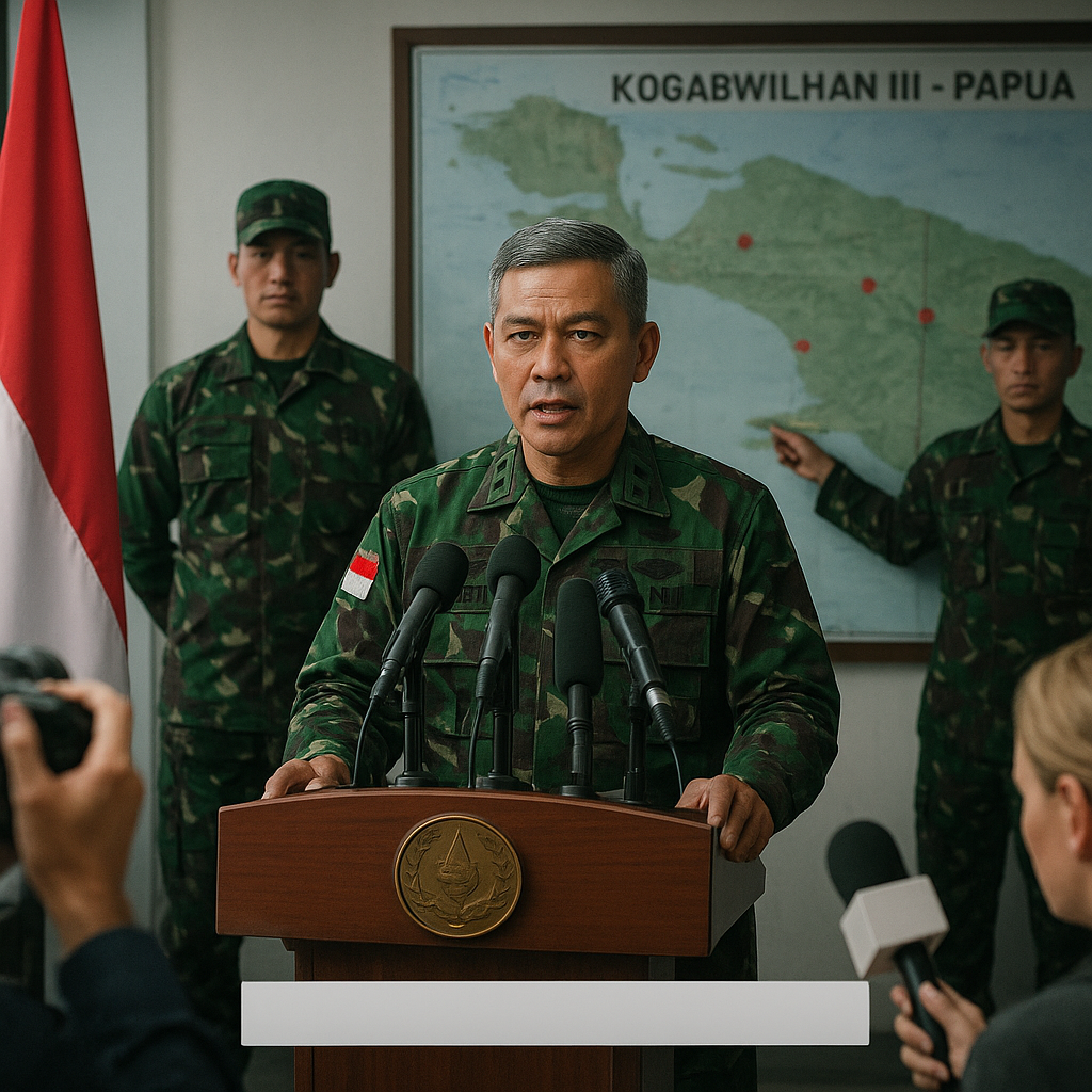 TNI Klaim Lumpuhkan 12 Tokoh OPM Sepanjang 2026