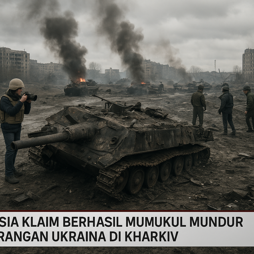 Rusia Klaim Berhasil Pukul Mundur Serangan Ukraina di Kharkiv