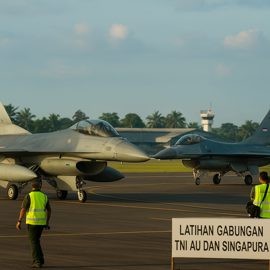 Latihan Gabungan TNI AU dan Singapura Tingkatkan Interoperabilitas