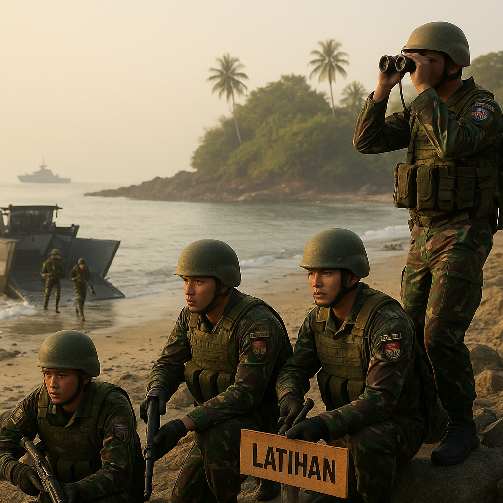 Latihan Tempur Marinir TNI AL Fokuskan Operasi Pertahanan Pulau Terpencil
